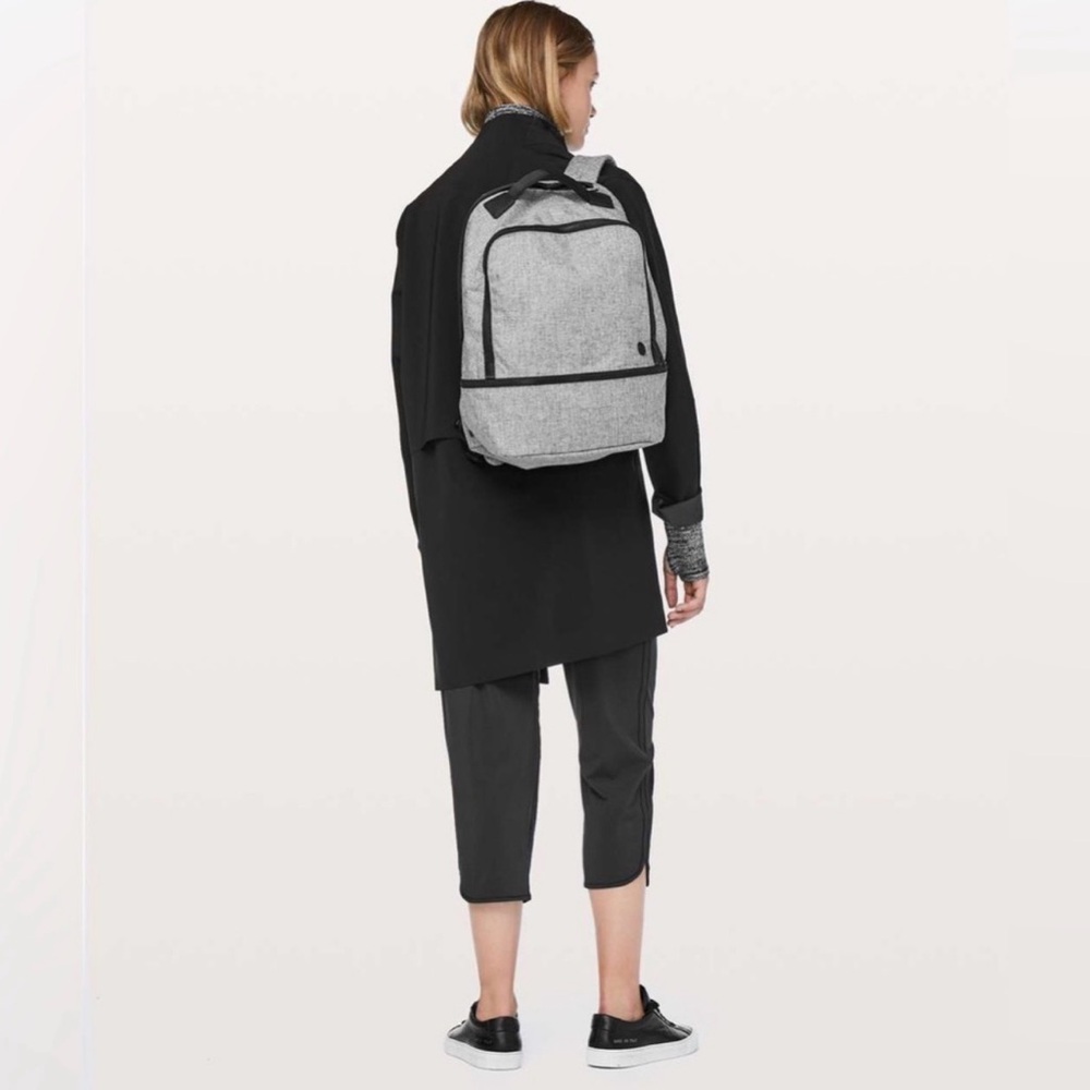 Gray lululemon Backpack